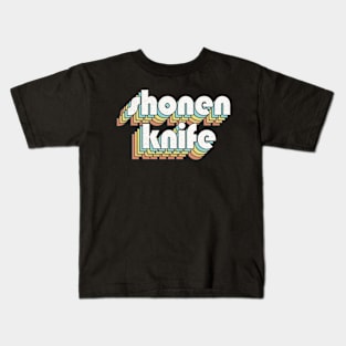 Retro Shonen Knife Kids T-Shirt